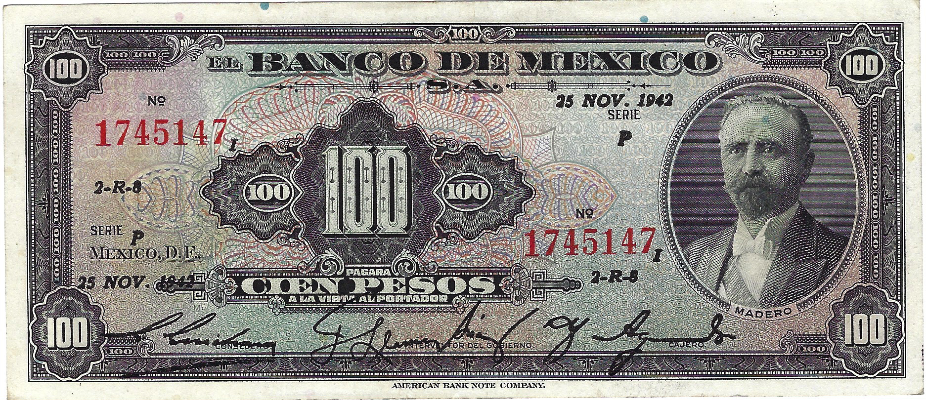  25 NOV 1942 Series P 