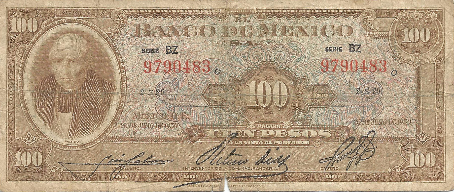  26 DE JULIO DE 1950 Series BY - CB 