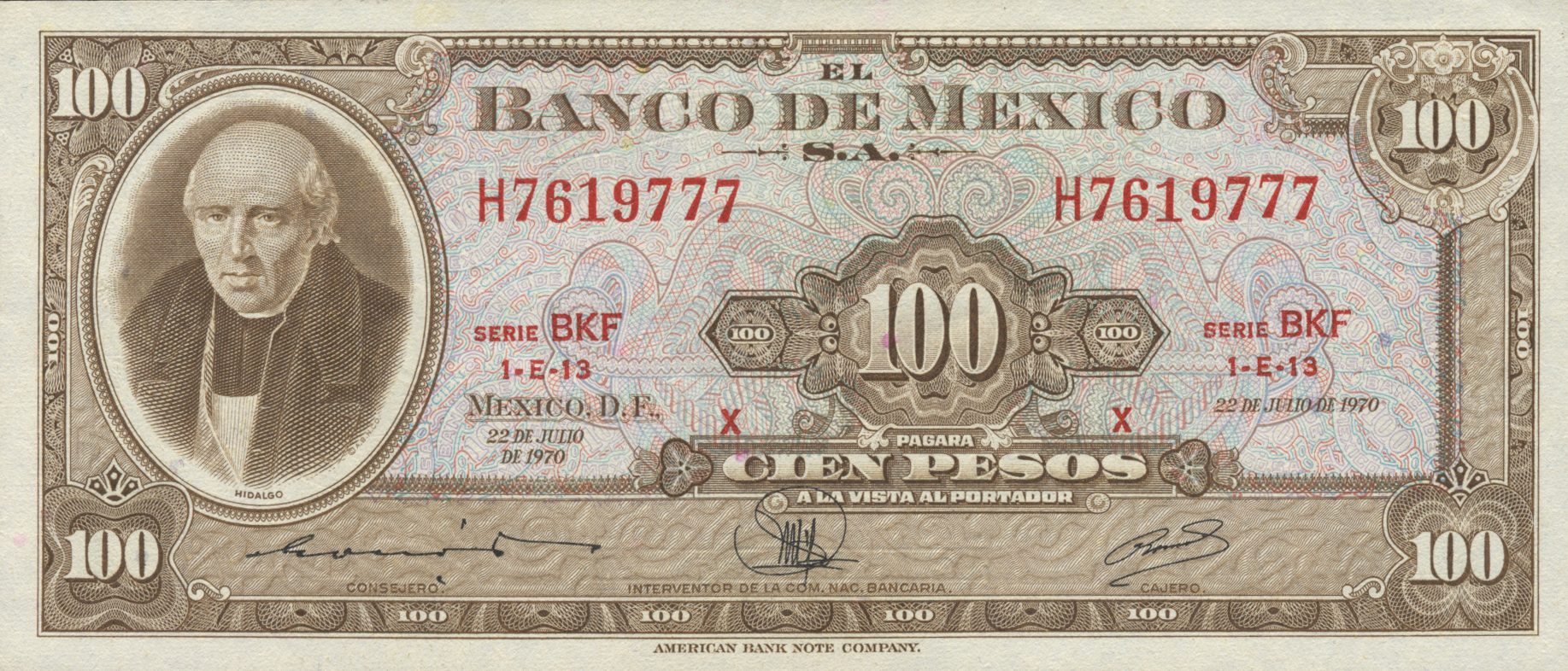  22 DE JULIO DE 1970 Sig 6: Romo Series BIG - BKN 