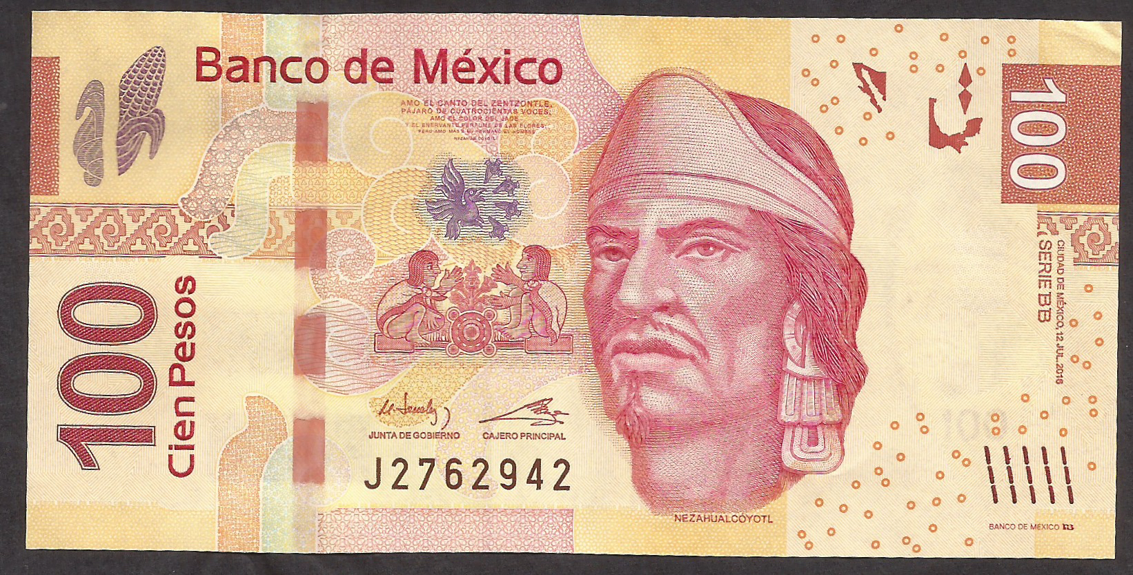  12 JUL 2016 CIUDAD DE MÉXICO Series AZ - BB 