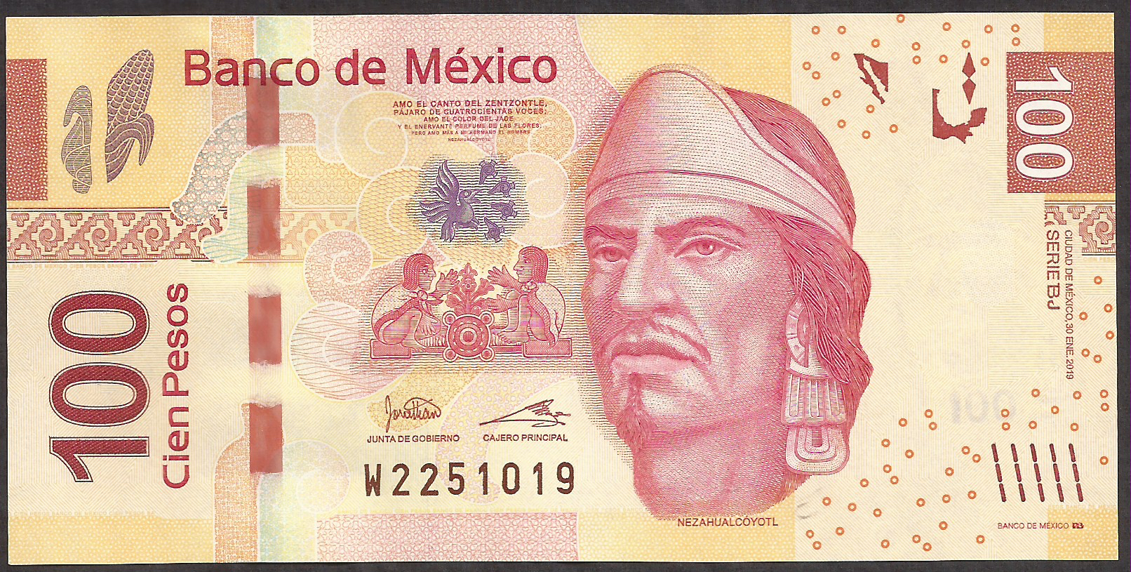  30 ENE 2019 Series BG - BJ 