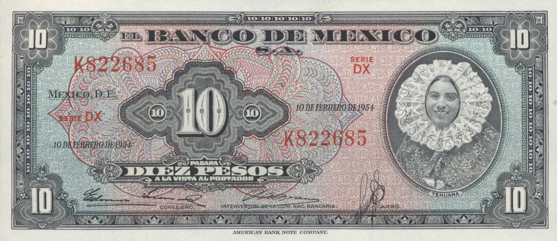  10 DE FEBRERO DE 1954 Sig 4: Marquez Series DW, DX 