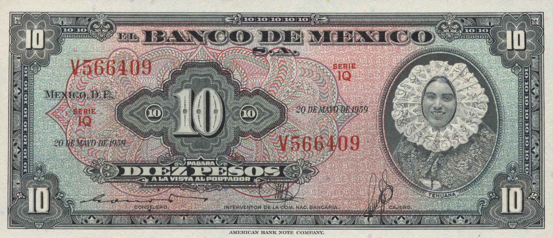  20 DE MAYO DE 1959 Series IQ - IS 