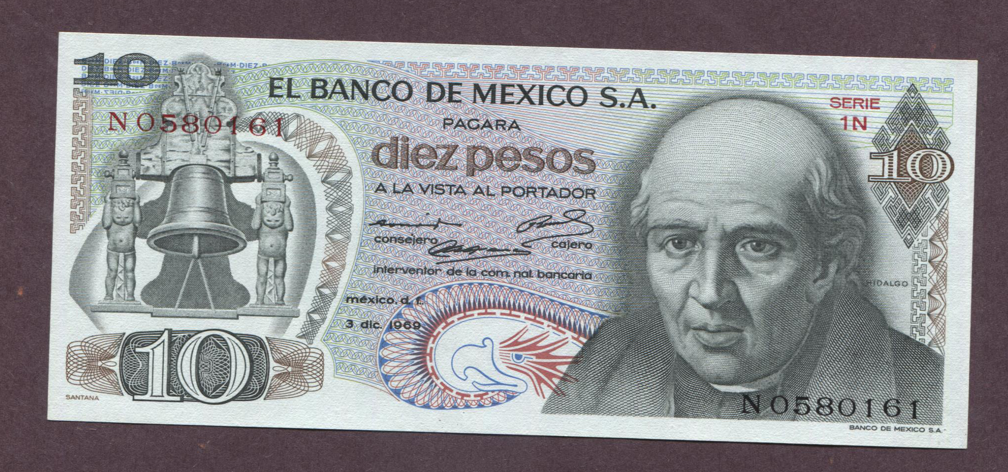  3 dic 1969 Series 1F - 1V 