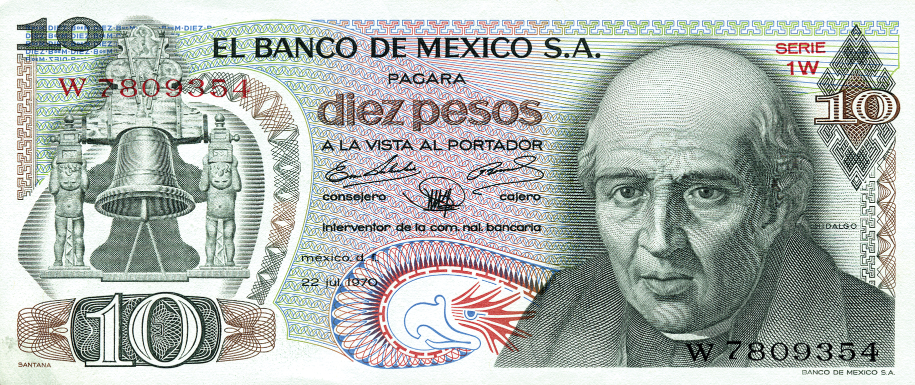  22 jul 1970 Series 1W - 1AL 