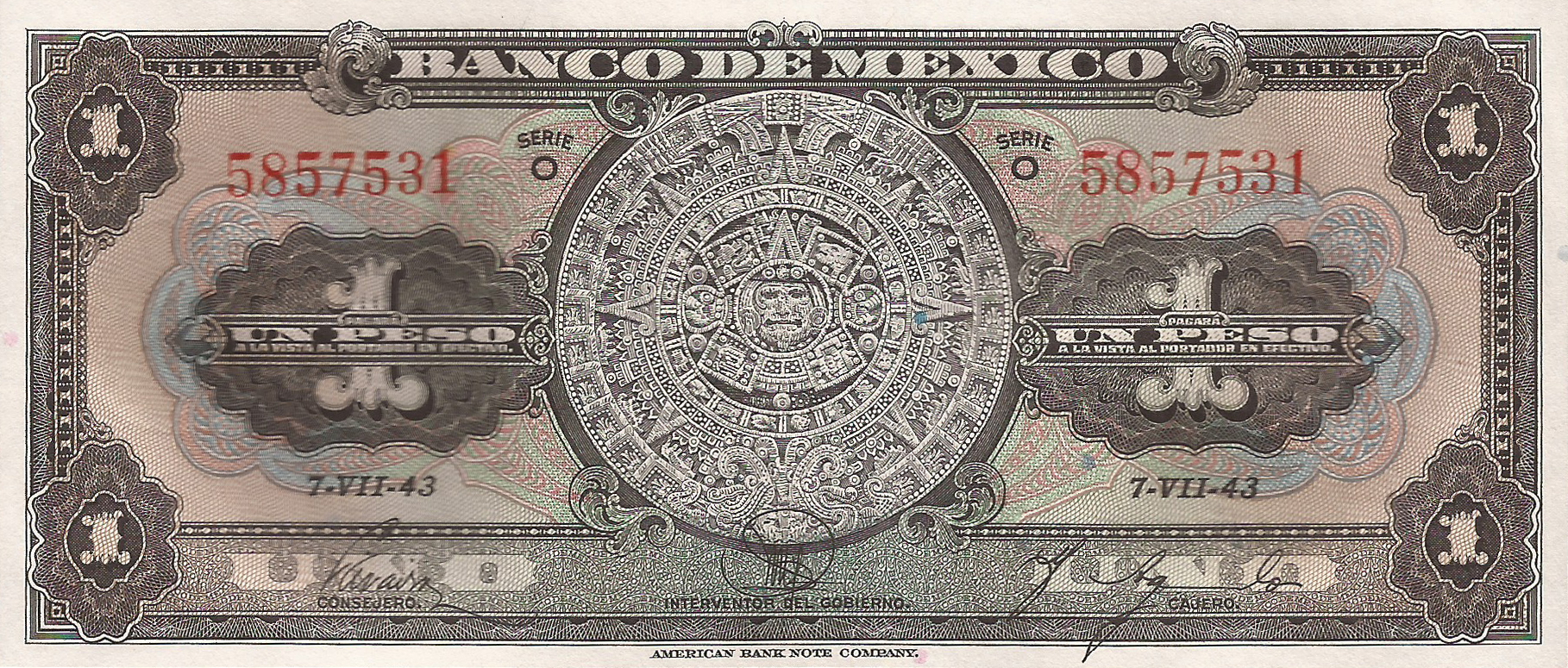  7 - VII - 43 Sig 3: Aguado Series L - Q 