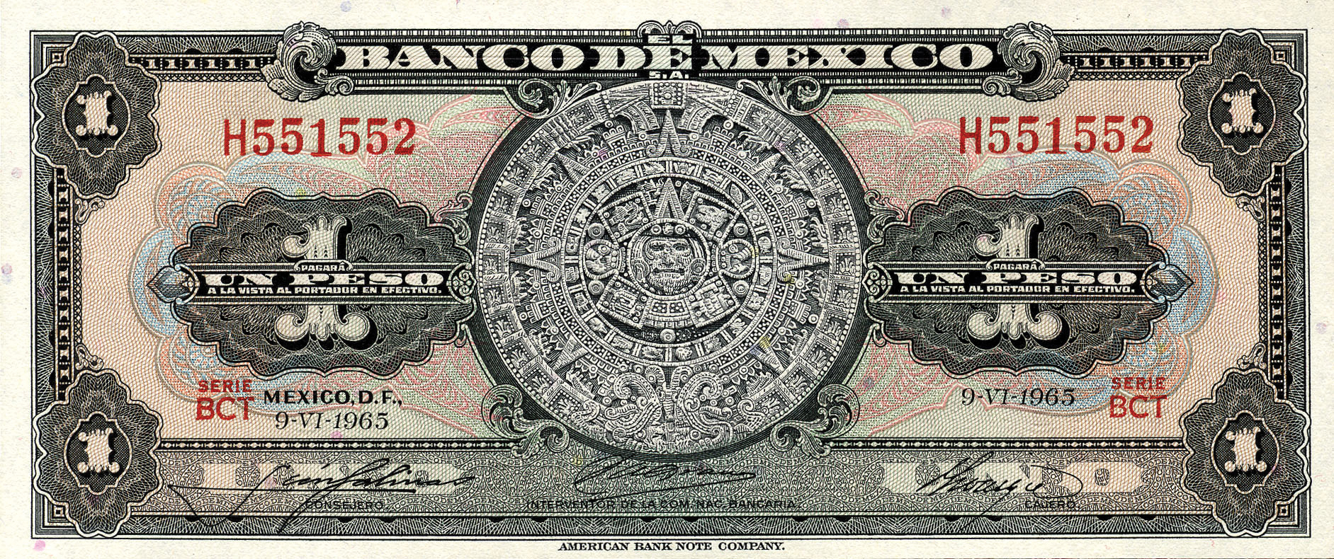  9 - VI - 1965 Series BCO - BCX 