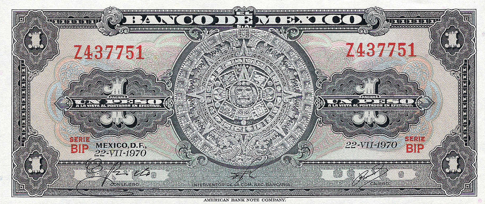  22 - VII - 1970 Series BIG - BIP 