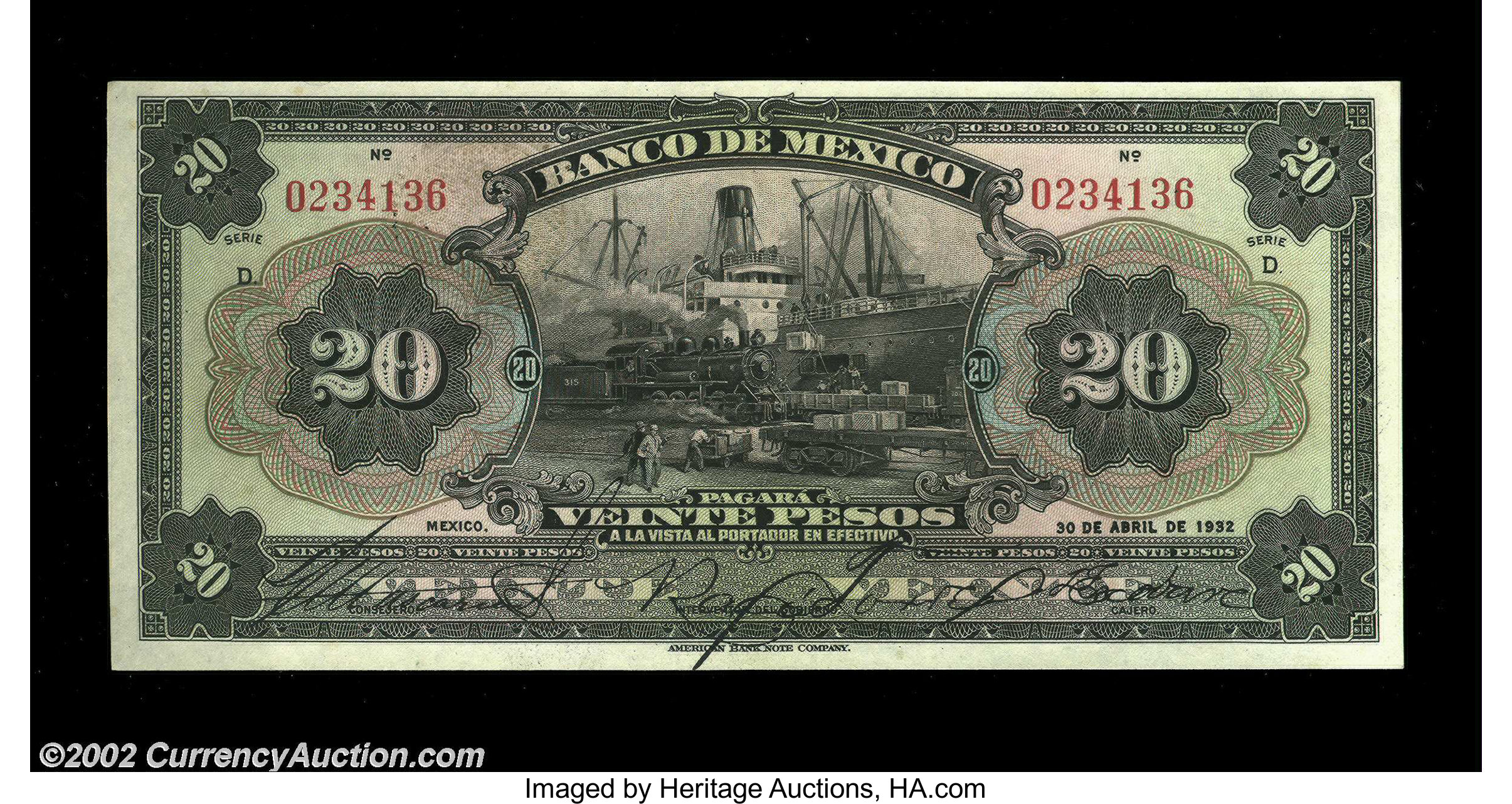  30 DE ABRIL DE 1932 Series D 