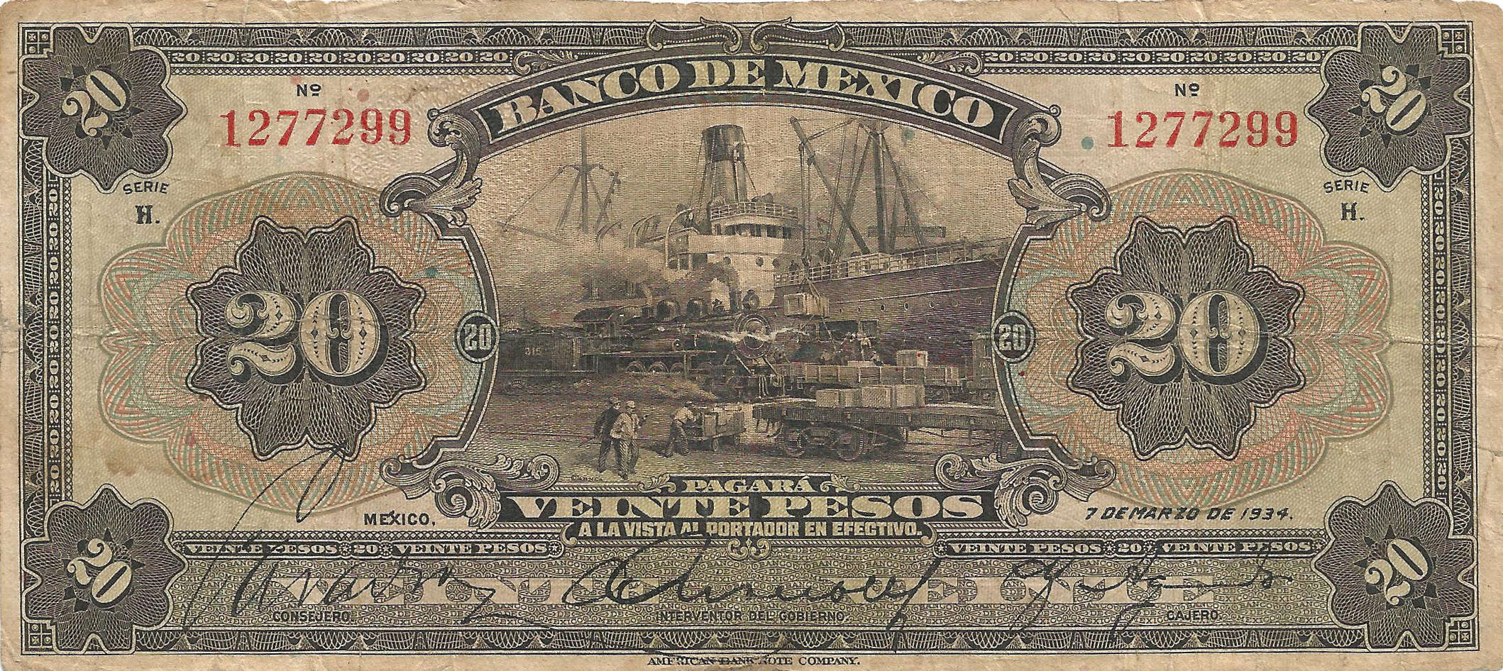  18 DE ENERO DE 1933 Series F 