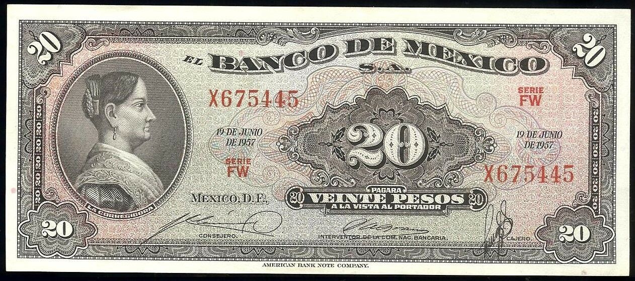  19 DE JUNIO DE 1957 Series FW 