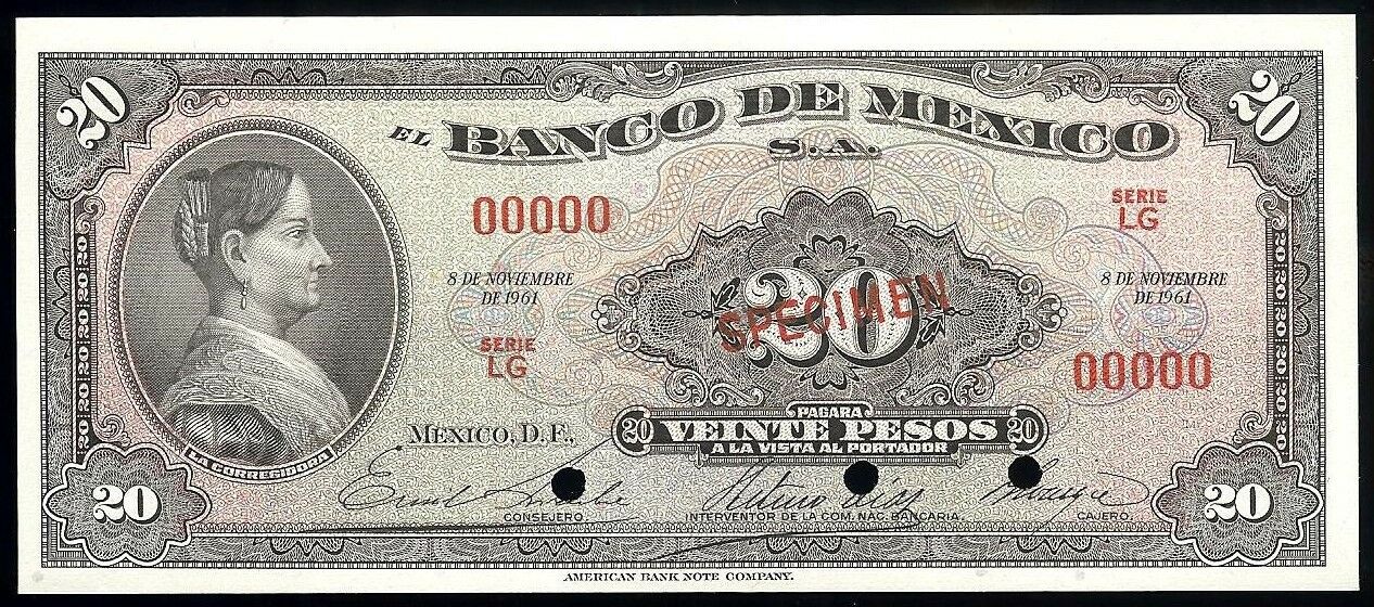  Diagonal red SPECIMEN ovpt front; all-zero s/n 