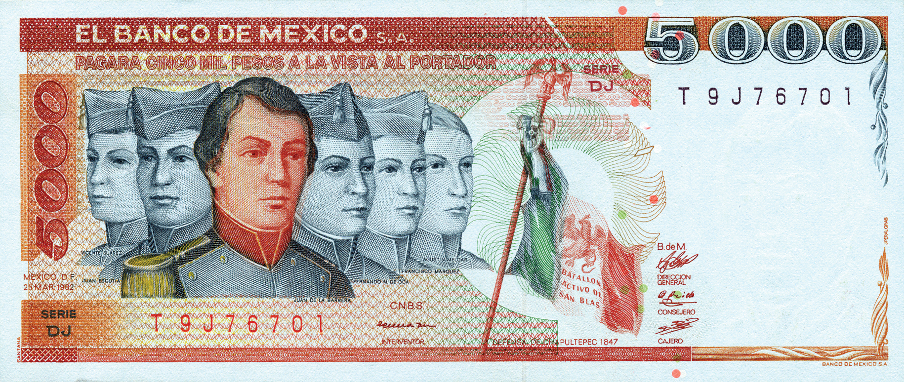  25 MAR 1982 Series CQ - DL 