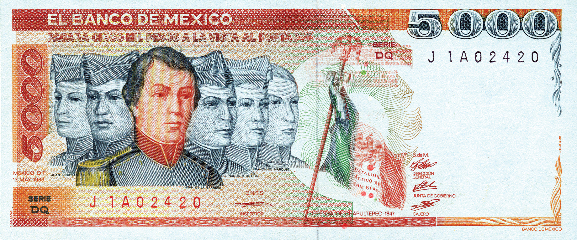  13 MAY 1983 Sig 7: Rodríguez Series DM - ED 