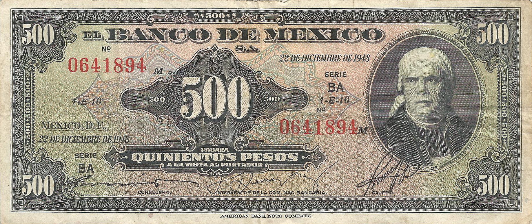  22 DE DICIEMBRE DE 1948 Sig 4: Marquez Series BA 