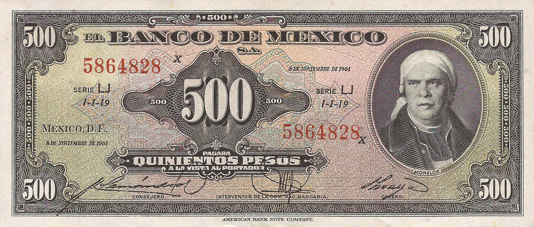  8 DE NOVIEMBRE DE 1961 Series LC - MP 