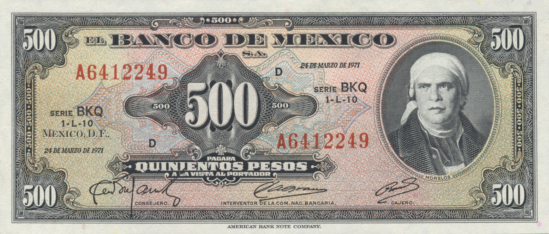  24 DE MARZO DE 1971 Sig 6: Romo Series BKO - BKT 