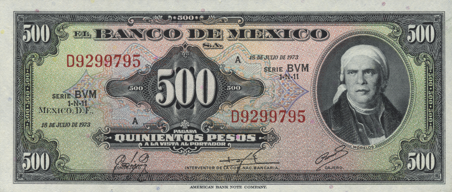  18 DE JULIO DE 1973 Series BUY - BWB 