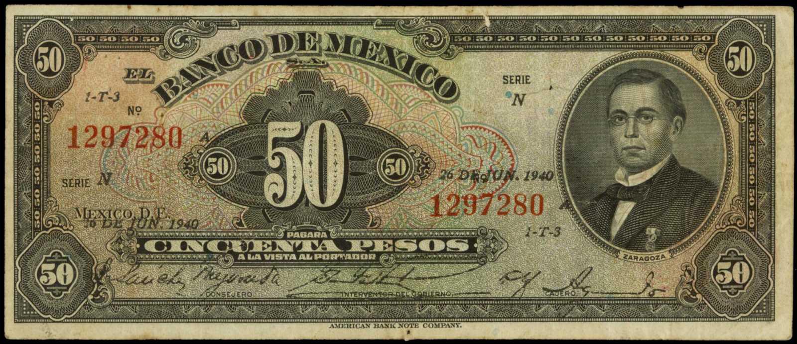  26 DE JUNIO DE 1940 Series N 