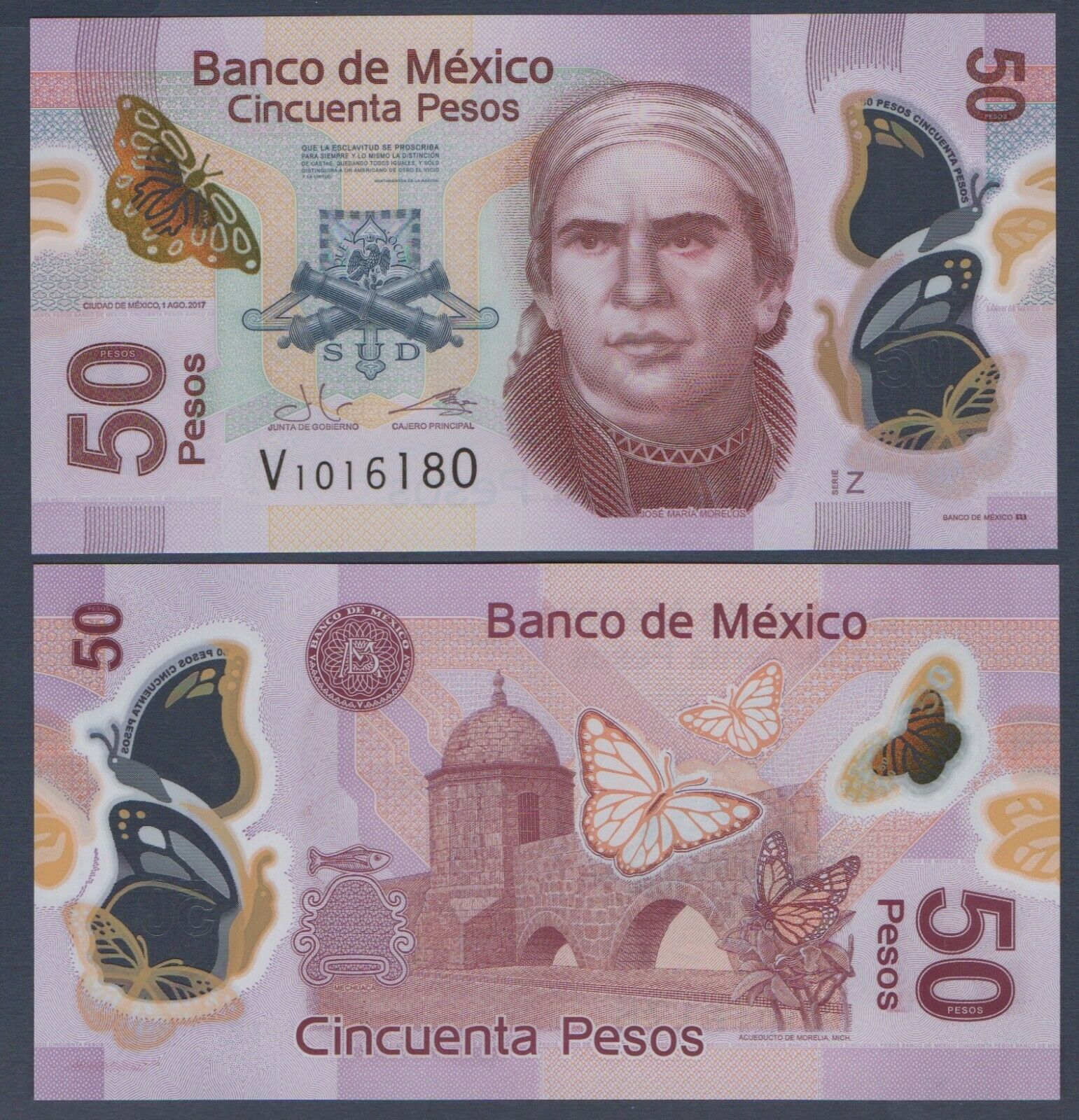  1 AGO 2017 Series Y, Z, AA 