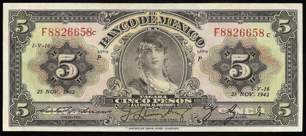  25 NOV 1942 Series P Prefix F, G 