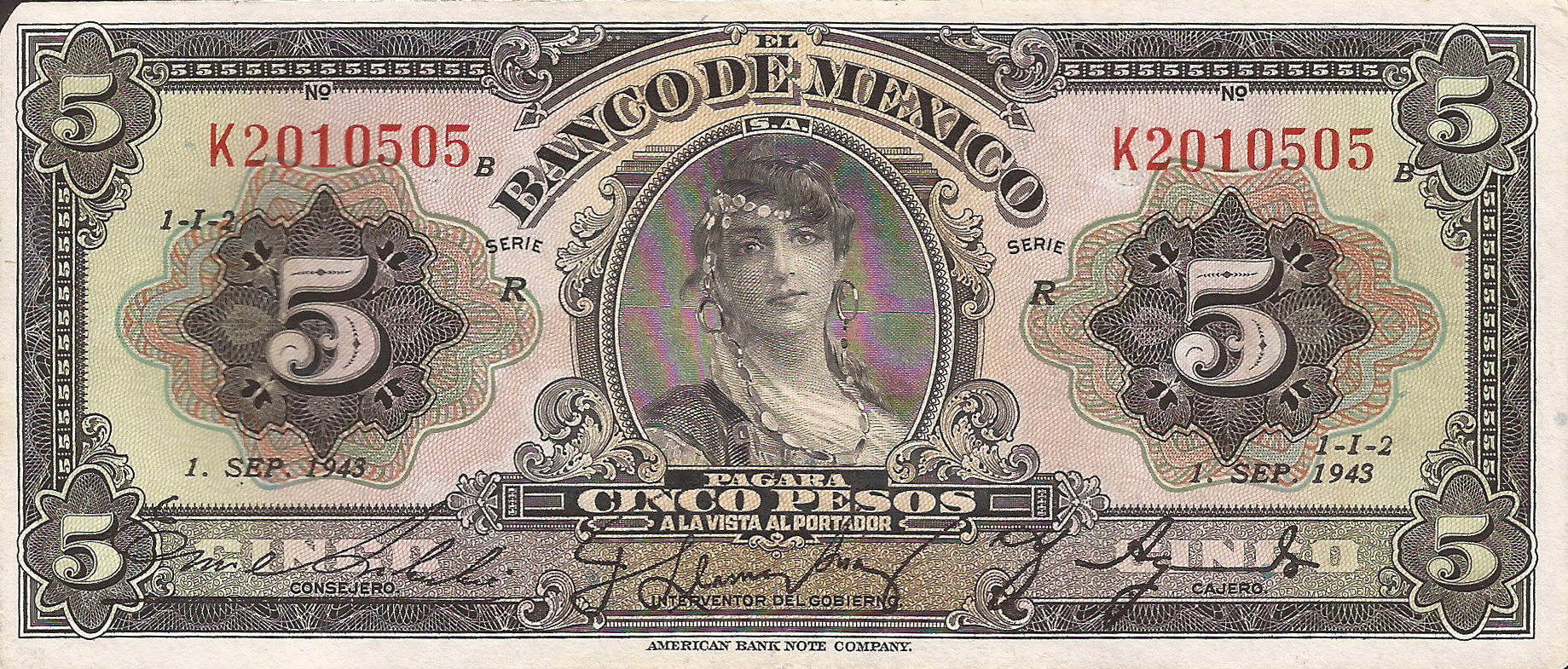  1 SEP 1943 Series R Prefix J, K 