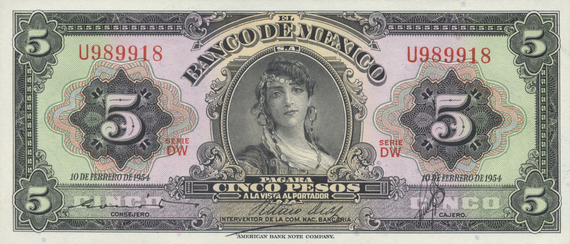  10 DE FEBRERO DE 1954 Sig 4: Marquez Series DW - DZ 