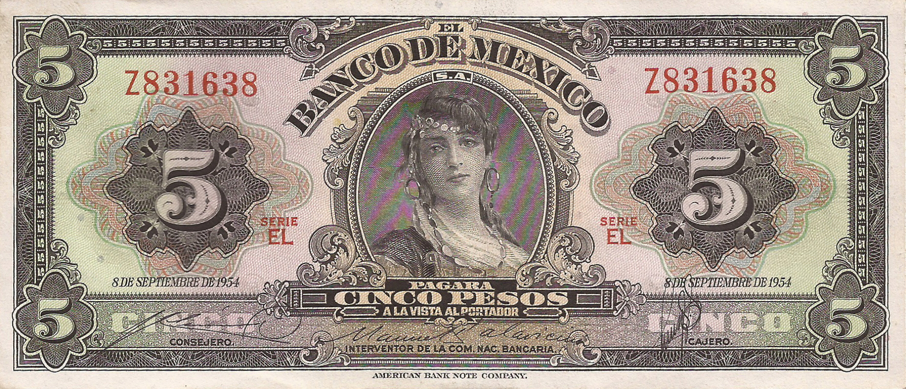  8 DE SEPTIEMBRE DE 1954 Series EI - EP 