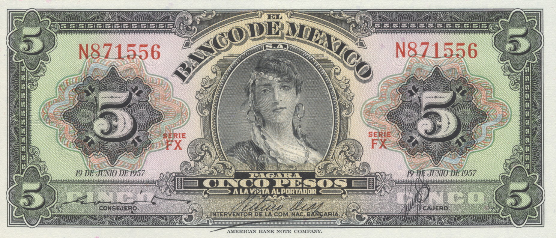  19 DE JUNIO DE 1957 Series FW, FX 