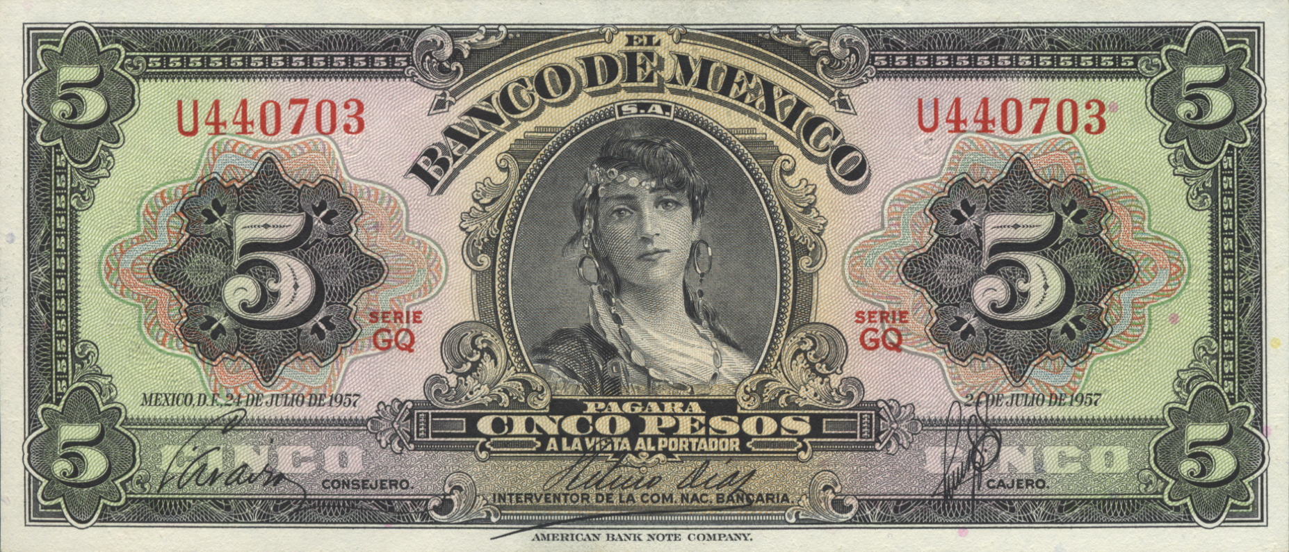  24 DE JULIO DE 1957 Sig 4: Marquez Series GQ, GR 