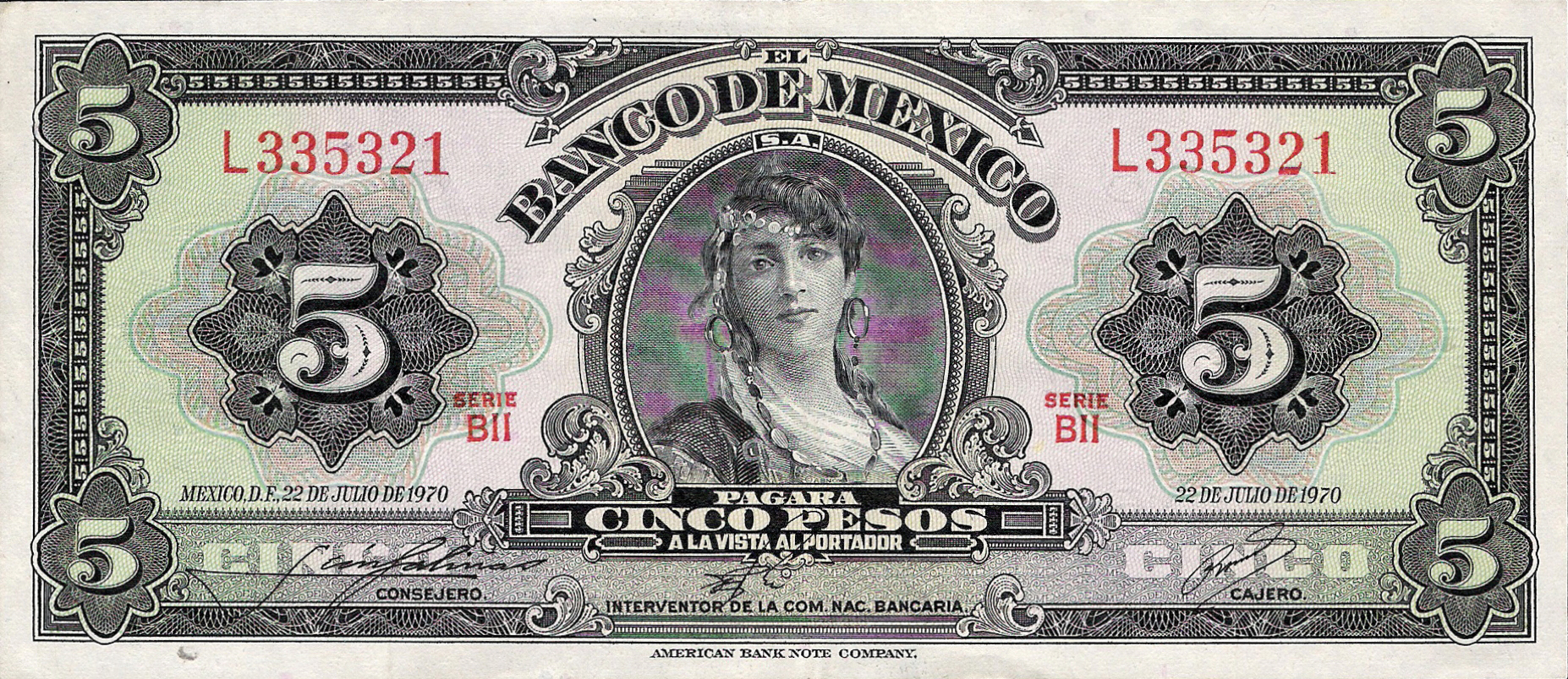  22 DE JULIO DE 1970 Series BIG - BII 