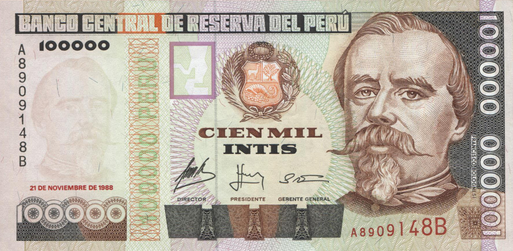  21 DE NOVIEMBRE DE 1988 Sig 136: Candela/Rodriguez/Antúnez Prefix/suffix A/A - A/D 