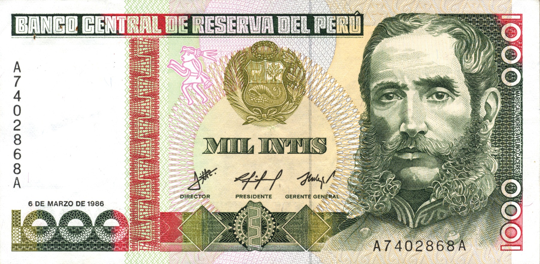  6 DE MARZO DE 1986 Sig 130: Guiulfo/Figueroa/Neyra Prefix/suffix A/A, A/B 