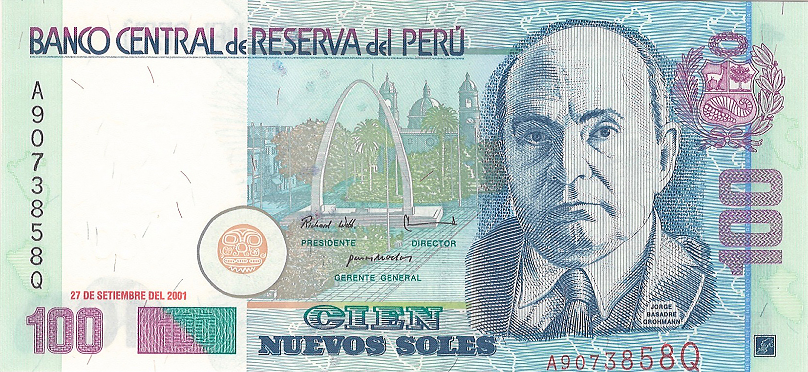  27 DE SETIEMBRE DEL 2001 Sig 164: Castro/We/Barclay Prefix/suffix A/M - A/S 