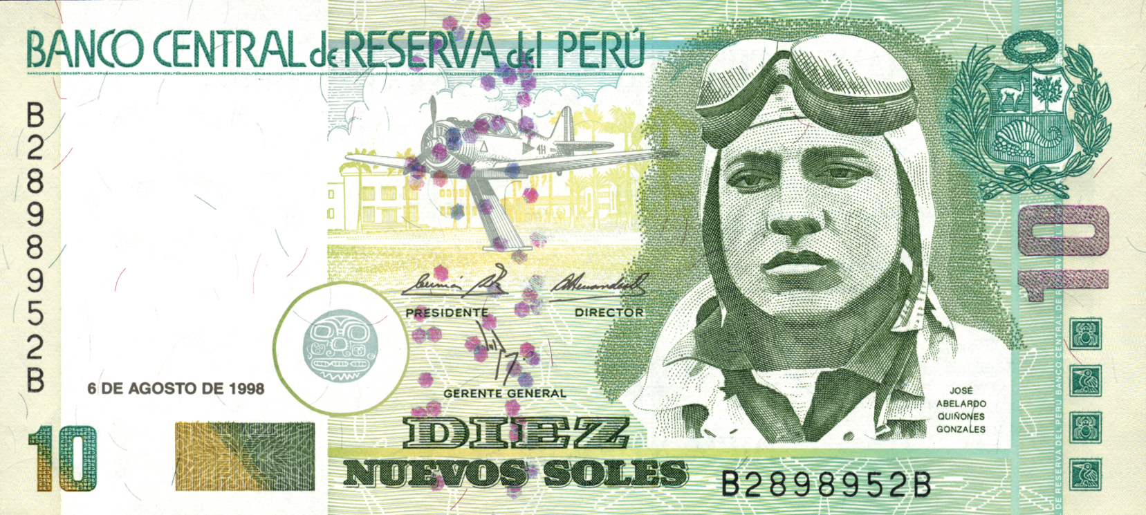  6 DE AGOSTO DE 1998 Sig 153: Benavides/Suárez/Rocha Prefix/suffix A/Z - B/E 