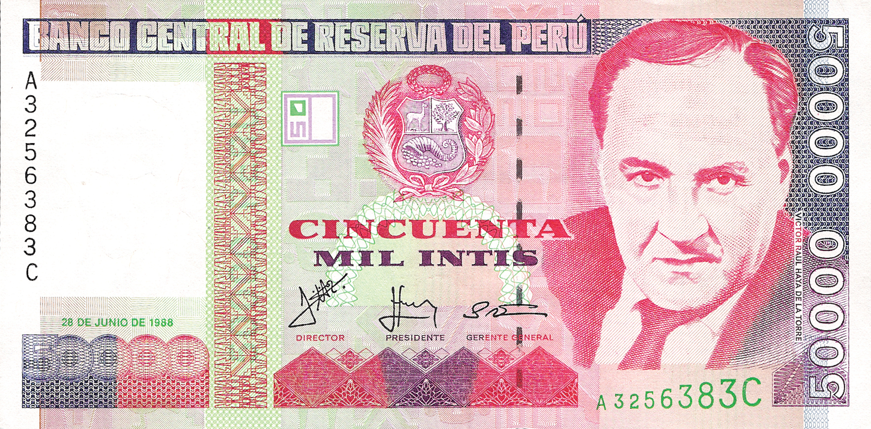  28 DE JUNIO DE 1988 Sig 138: Guiulfo/Coronado/Antúnez Prefix/suffix A/A - A/F 