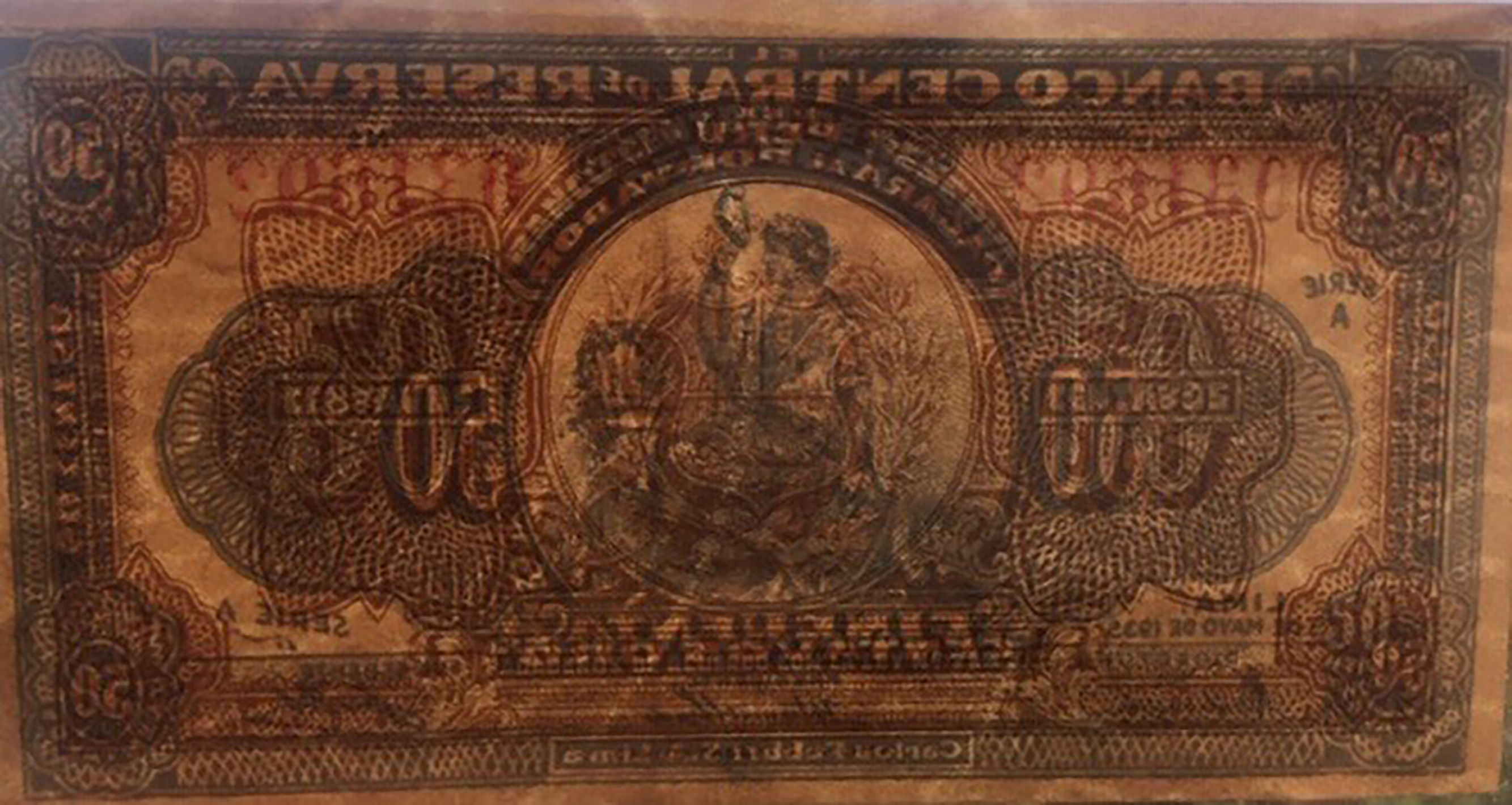  3 DE MAYO DE 1935 Sig Sig 6: Wiese/Prado/Tola Series A - E 5,000,000 notes 