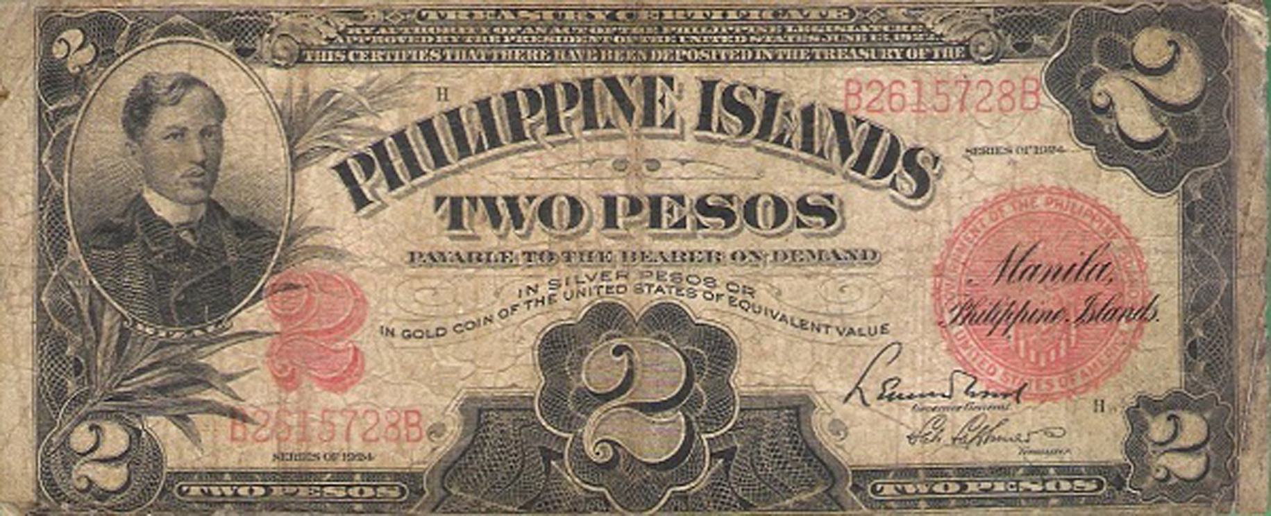  Sig 11: Wood/Lagdameo Treasurer 3,021,500 notes Intro: 1927 