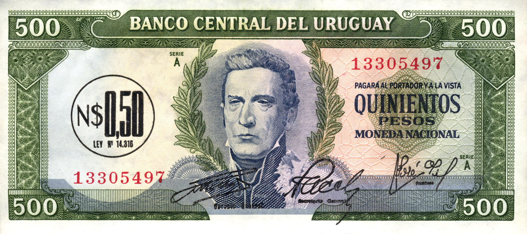 Banco Pennyral del Uruguay Values & Prices By Issue | The