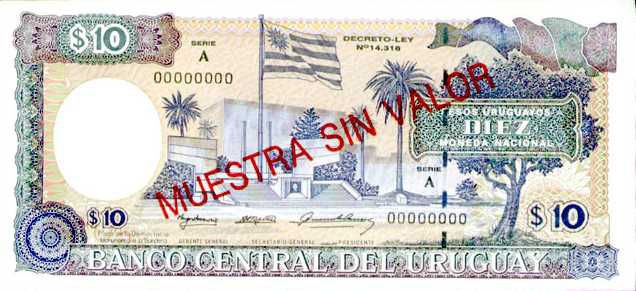  Diagonal red MUESTRA SIN VALOR ovpt; horizontal red # ovpt lower left back 