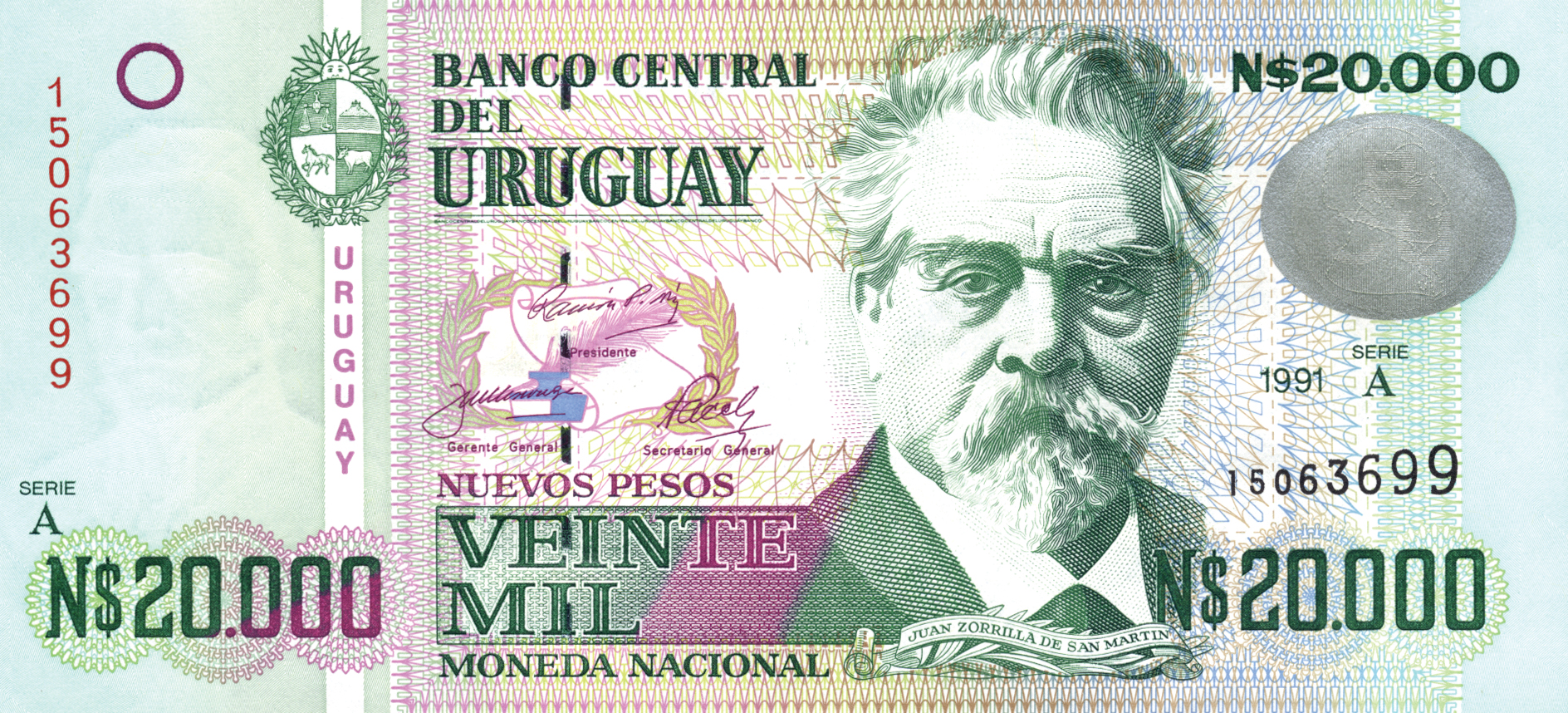 1991 1991 Sig 20: Olascoaga/Pacchiotti/Díaz 