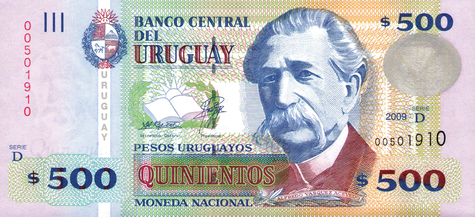 2009 2009 Sig 29: Berro/Bergara Printer: OBERTHUR technologies Different screen trap patterns Series D 