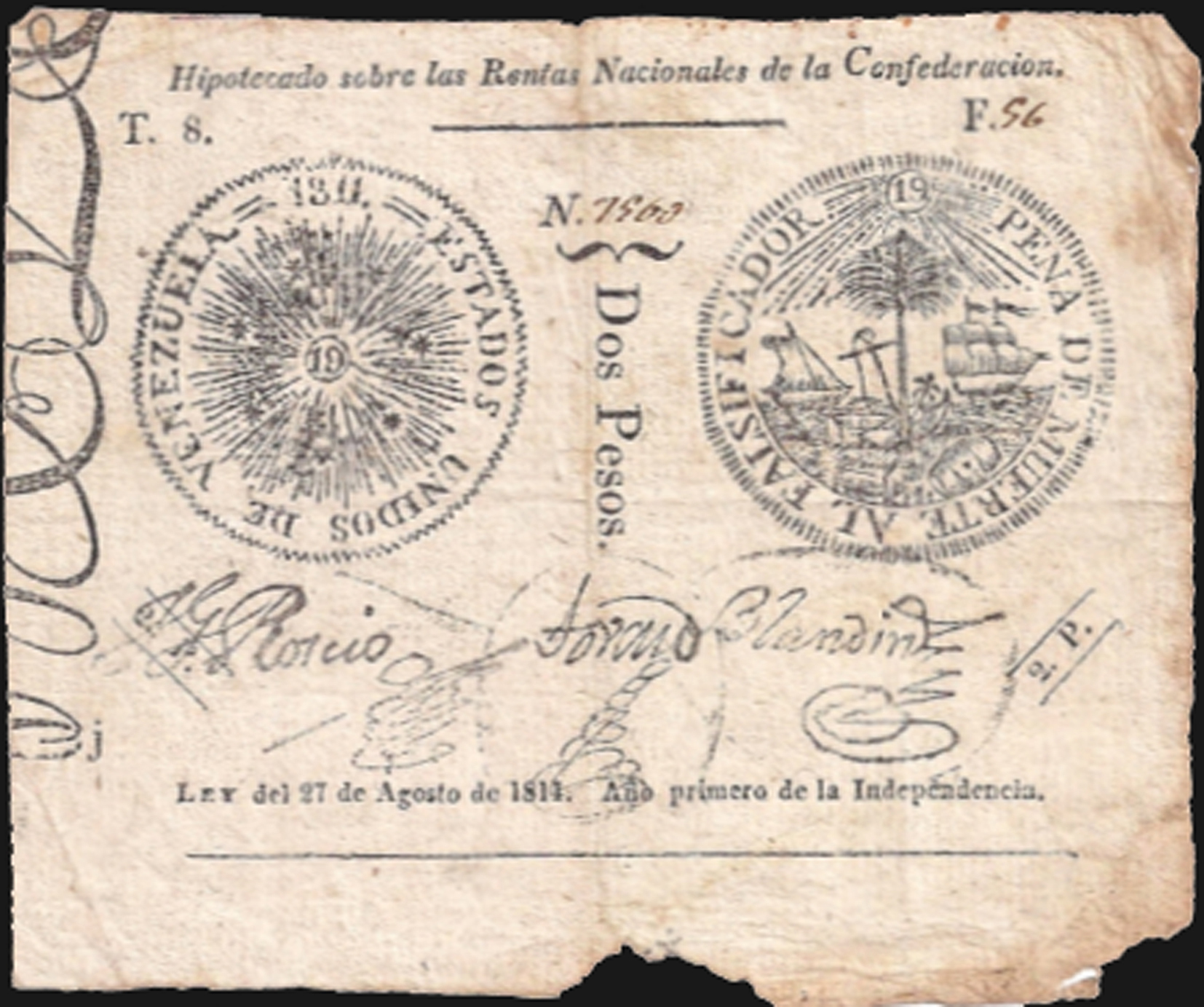  27 de Agosto de 1811 Sig 1: Roscio/Blandín/Tovar Intro: 18 11 1811 