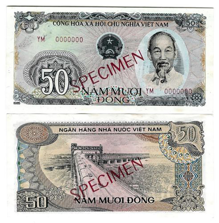  Diagonal red SPECIMEN ovpt front/back; all-zero s/n 