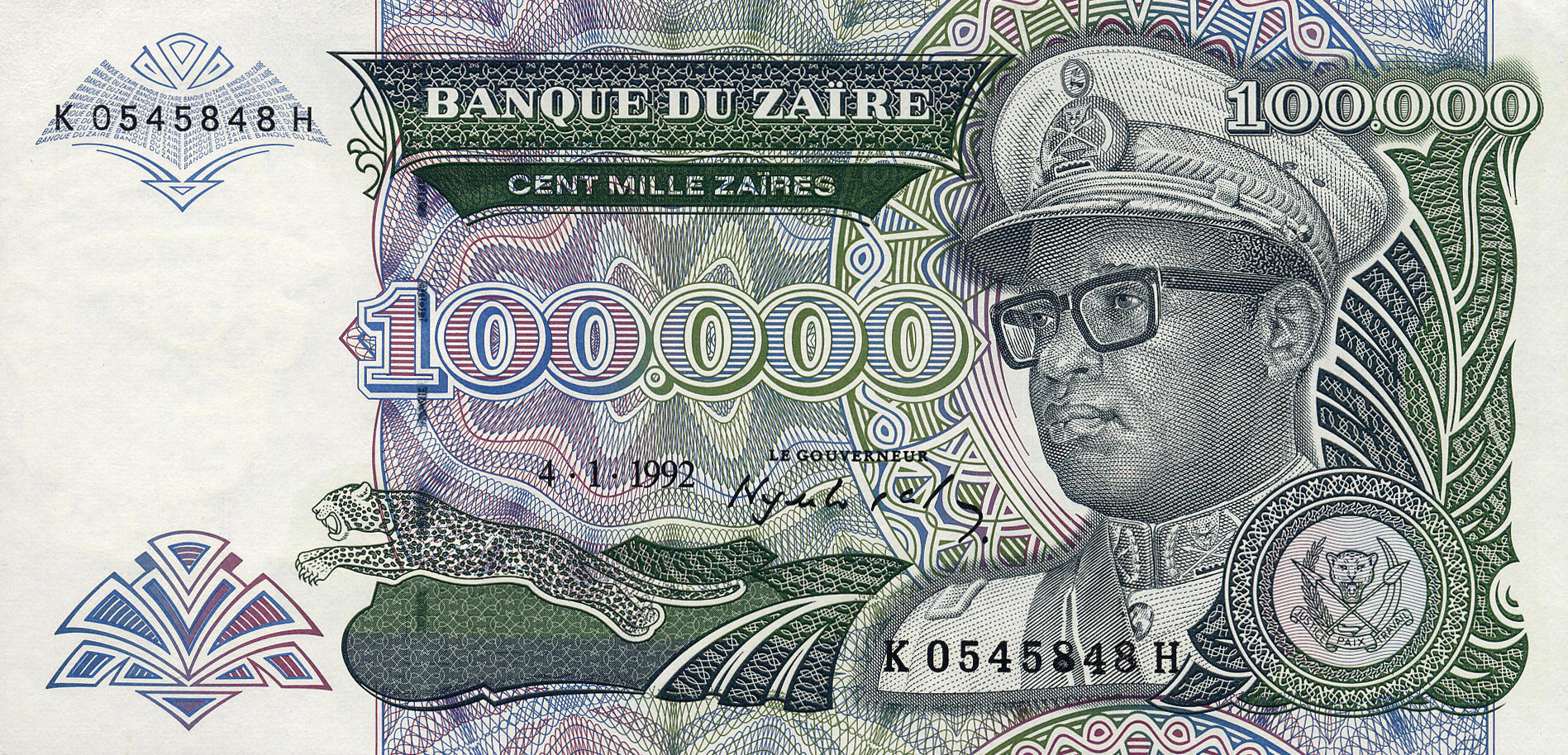  4 • 1 • 1992 Sig 6: Shabani Prefix K, KA 