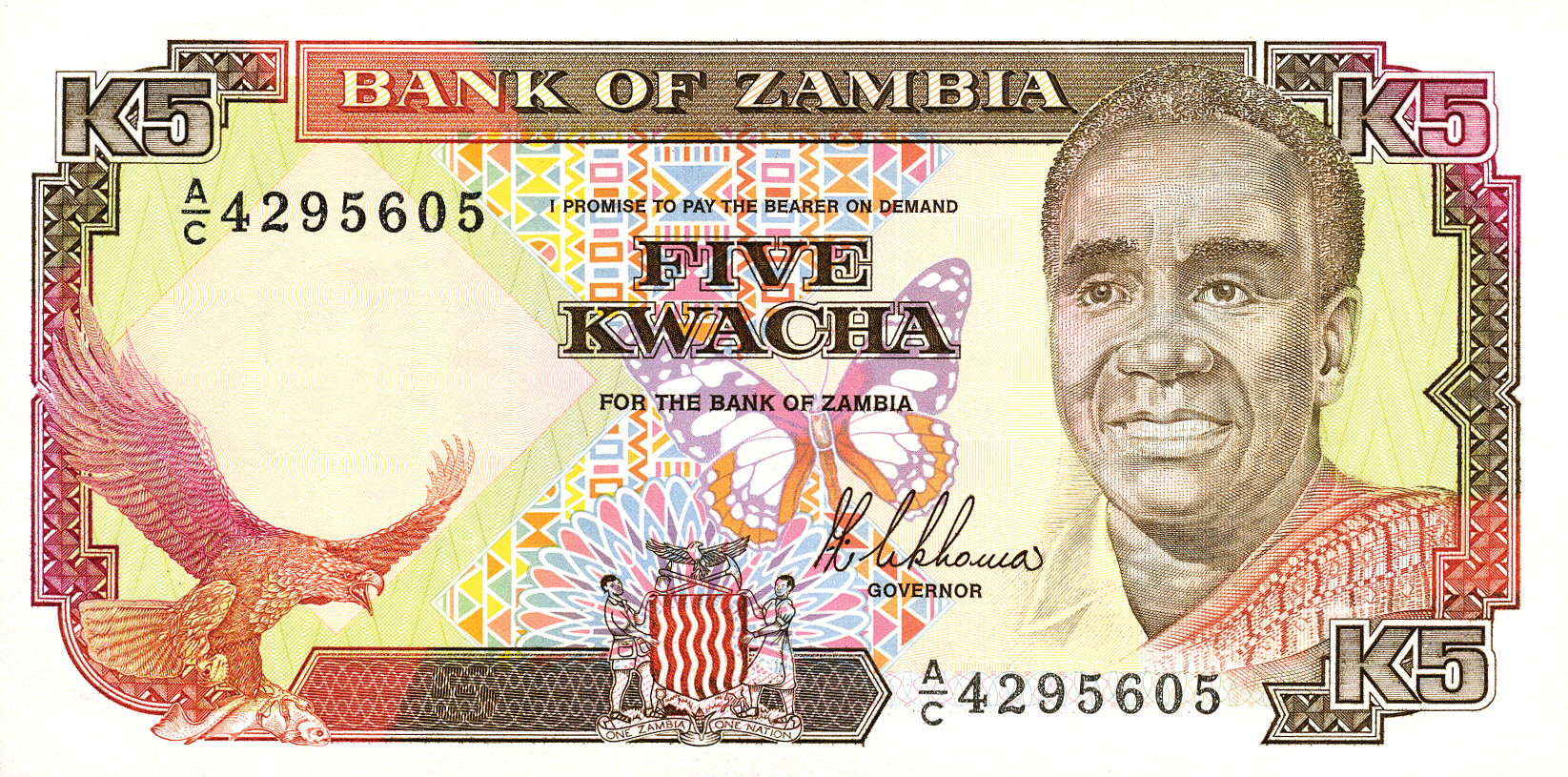  No date Sig 8: Nkhoma Prefix A/A - A/C Intro: 1989 