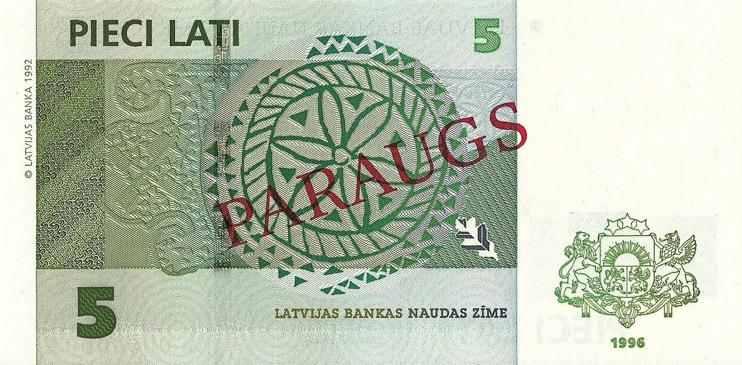  Diagonal red PARAUGS ovpt front/back; horizontal red SPECIMEN NO # ovpt lower left; all-zero s/n 