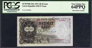  Diagonal PARAUGS perf; all-zero s/n 