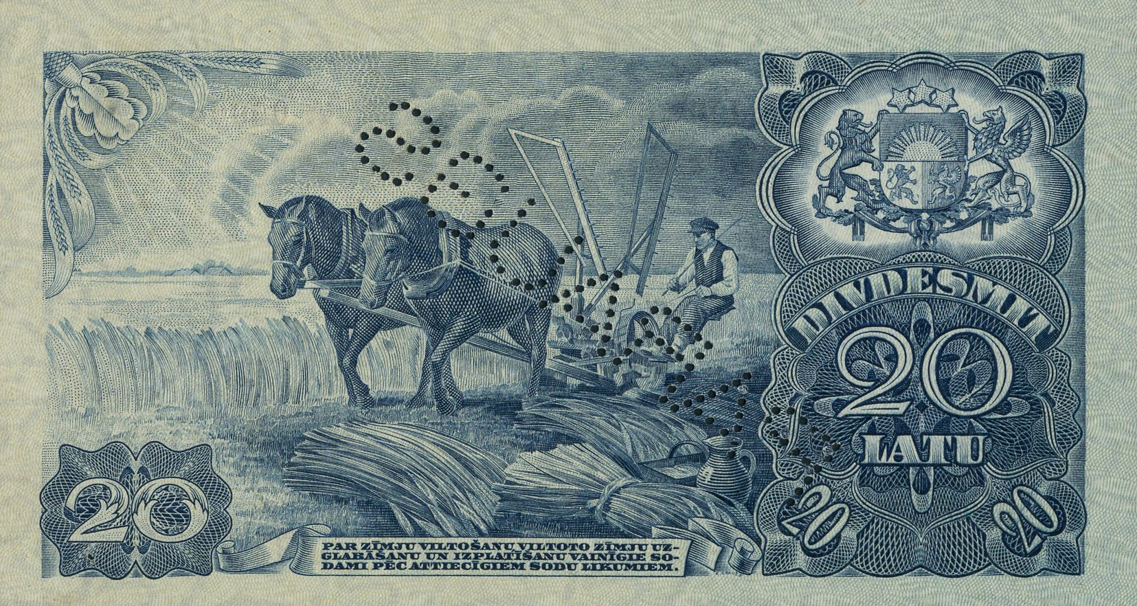  Diagonal PARAUGS perf; all-zero s/n 