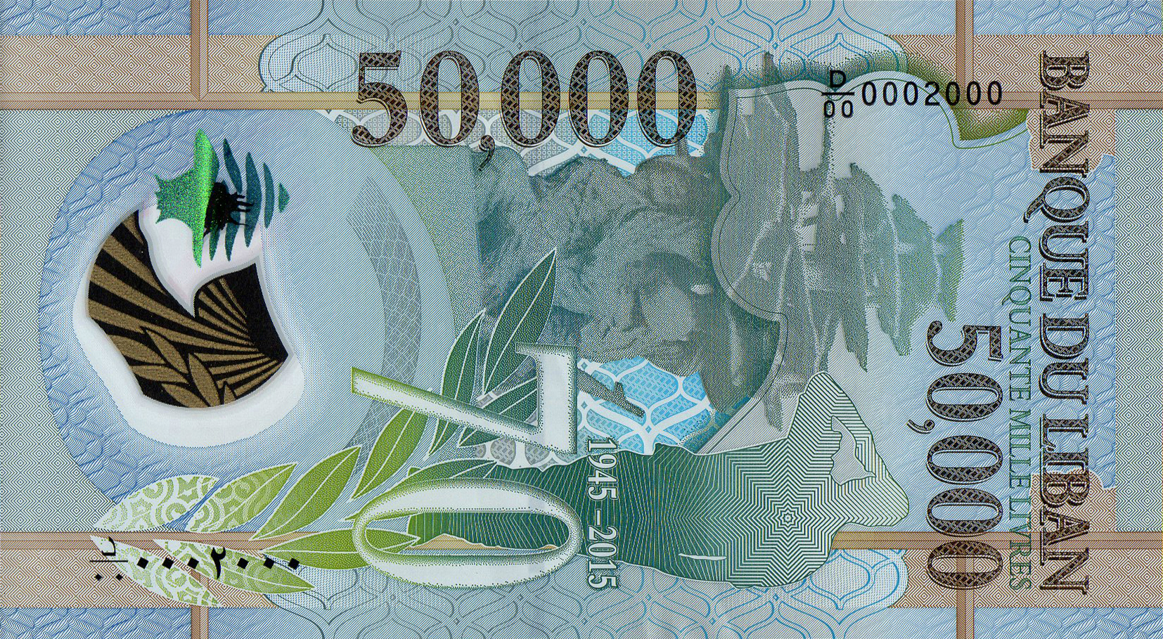  ٢٠١٥ / 2015 Sig 12: Charafeddine/Salamé Prefix D/00 Intro: 01 08 2015 